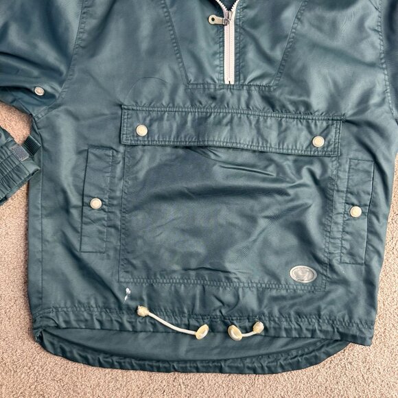 Vtg GAP Anorak Jacket Windbreaker Mens S Half Zip Front Pocket Thick 90s Y2K - Picture 6 of 7